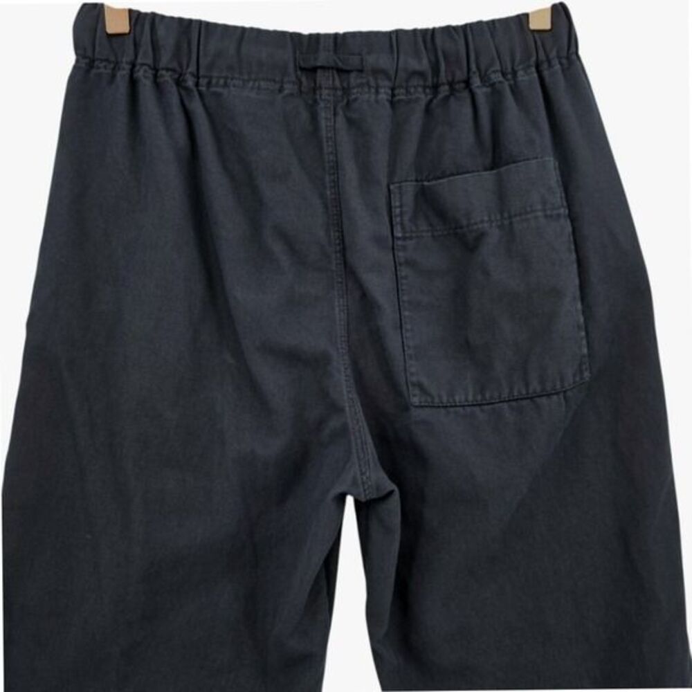 COS Mens S Navy Linen Blend Drawstring Elastic Waist Pull On Pants - Picture 5 of 13